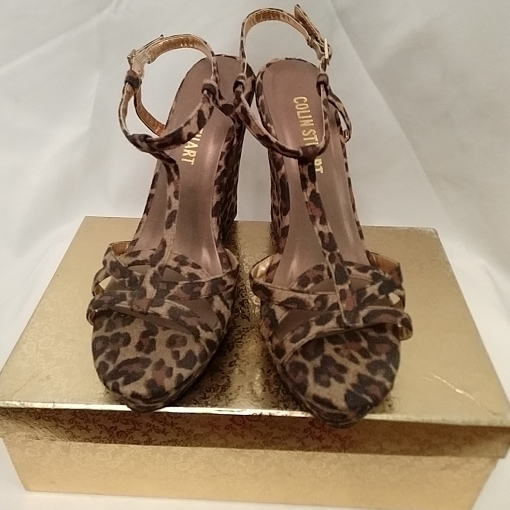 Colin Stuart sz 7.5 wedge shoes